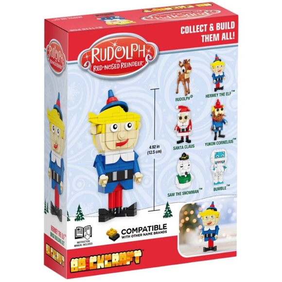 LEGO BRICKCRAFT Hermey the Elf
Building Kit Christmas Rudolph 115 PC Bricks NEW - Picture 5 of 5